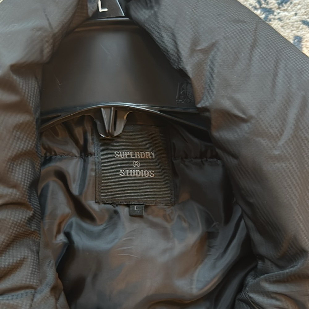 Superdry overcoat/trenchcoat - Picture 3 of 10